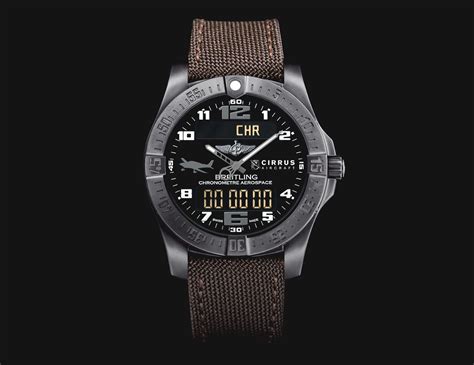 Breitling and Cirrus Team Up on New Aerospace Evo Watch